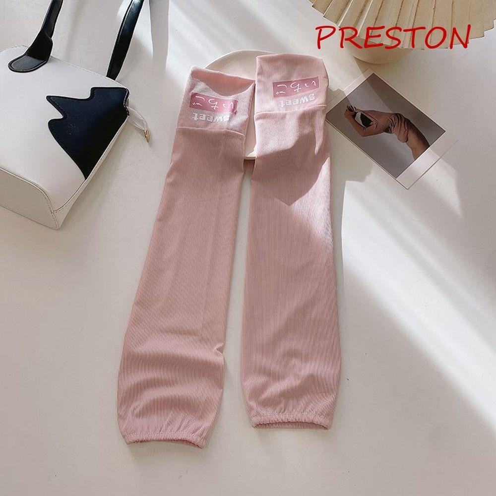 Preston Kem Chống Nắng Tay Tay Câu Cá Chạy Chống Tia UV Chống Nắng Ice Silk Kem Chống Nắng Tay Dài Tay Tay Chống Muỗi Chống Tia UV Bao Tay