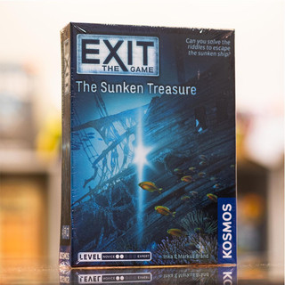 Thoát: Trò chơi The Sunken Treasure Trò chơi phòng thoát tại nhà dựa trên thẻ thân thiện với gia đình