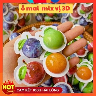 Gói 500g Ô mai 3D mix vị hoa quả siêu ngon chuẩn nội địa