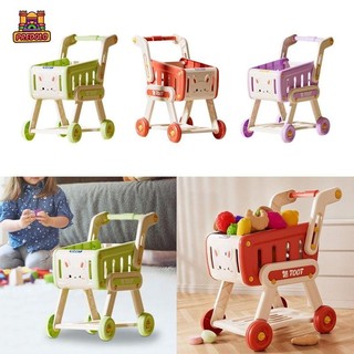Xe đẩy mua sắm predolo cho trẻ em Giả vờ Xe đẩy tạp hóa Đồ chơi xe đẩy siêu thị cho bé