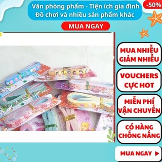 Giấy xếp sao cute origami nhiều kiểu⭐Set 50 giấy xếp sao họa tiết hoạt hình , Aplusmart