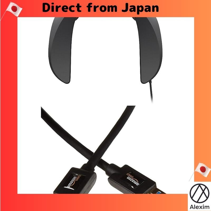 [Direct from Japan]Panasonic Gaming Neck Speaker SC-GN01 Wired Model Gray, Equipped with Game-specif