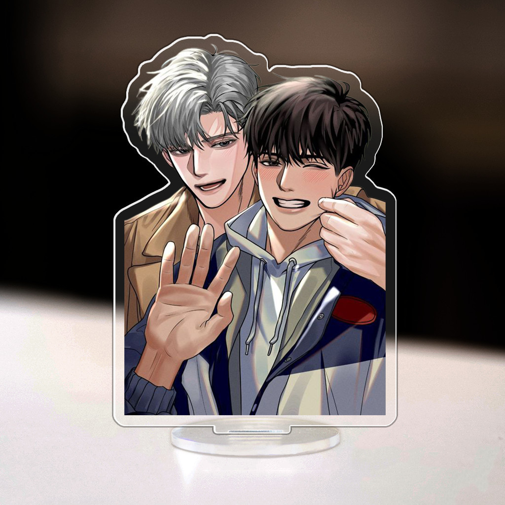 Standee, Móc Khoá Passion Jeong Jaeui Ilay Riegrow Manhwa BL quà tặng bạn bè