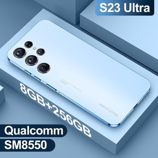 Điện Thoại Di động Miễn Phí Vận Chuyển Giá Rẻ S23 Ultra+ Mới 7.3 Inch 8GB+256GB Giá Rẻ 4G/5G Thông Minh đt Giá Học Sinh