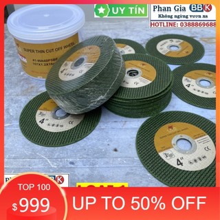 5 viên đá cắt sắt, thép 100mm super chất lượng tốt