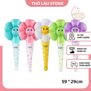 Bóng Bay Trang Trí Sinh Nhật, Bóng Sinh Nhật DÀI, Bong Bóng Lá Nhôm Cầm Tay Họa Tiết Cho Bé đồ 1k free ship