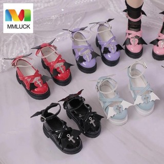 Mmluck 1 / 4 giày búp bê bjd, búp bê búp bê mini bjd giày da nhỏ, đế dày cao cấp nhựa dễ thương dày 1 / 4 bjd giày da búp bê bjd triển lãm thương mại búp bê