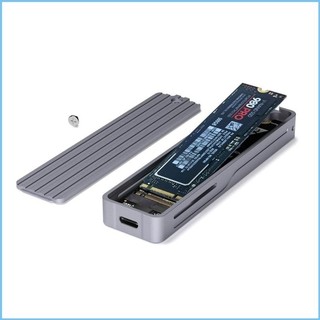 Ez TypeC USB3 2 20Gbps Tốc Độ SSD Vỏ M 2 NVMe SSD Hộp Hợp Kim Nhôm Cho Laptop