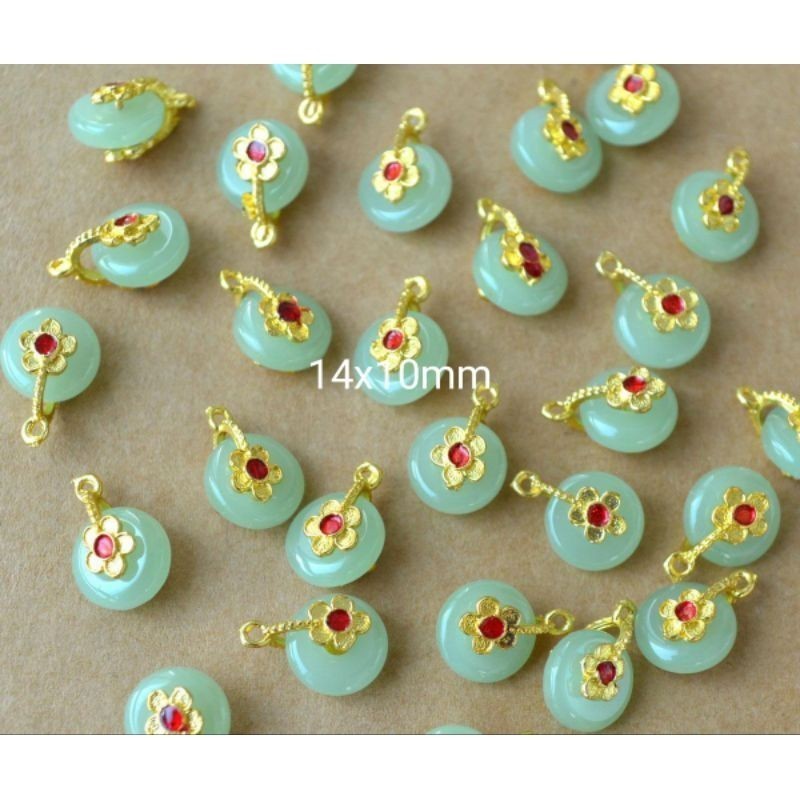 mặt charm đồng điếu