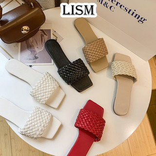 LISM Dép Lê Thời Trang Đơn Giản Cho Nữ dép bánh mì Thoải mái Độn đế Linh hoạt Thời trang FYT242075S 21Z240519
