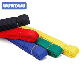 Đai Taekwondo 1,8m Nhiều Màu Sắc Bọc Đôi Chuyên Nghiệp Người Lớn Trẻ Em Võ Thuật Sọc