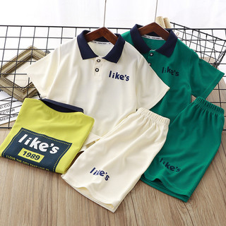 Áo Sơ Mi POLO Tay Ngắn Phù Hợp Với Mùa Hè Trẻ Em Phong Cách Mới Bé Trai Hàn Quốc Phù Hợp Với Trẻ Em Quần Áo