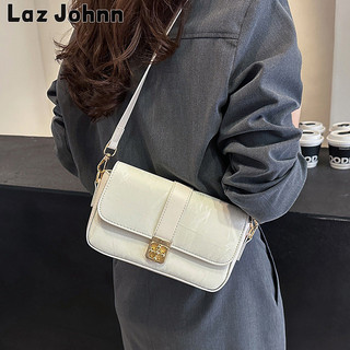 Laz Johnn Túi đeo vai thời trang mới kết cấu tiên tiến đơn giản thiết kế thích hợp túi vuông nhỏ