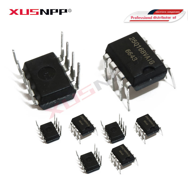 5 chiếc W25Q80BVAIG GD25Q80PCP DIP-8 25Q80BVAIG DIP W25Q16BVAIG W25Q32BVAIG W25Q64BVAIG W25Q128FVIQ 