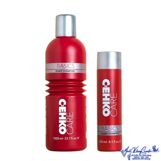 Dầu gội tím khử vàng cho tóc tone lạnh SILBER Cehko SHAMPOO 1000ml - MK
