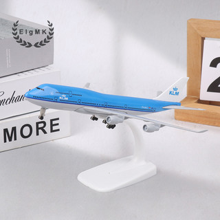 [Elk] 20CM Hà Lan KLM Airlines 747-400 Airways Diecast Hợp Kim Máy Bay Mô Hình Kim Loại Máy Bay Hạ Cánh Mô Hình Máy Bay [MỚI]