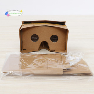 1 kính thực tế ảo google cardboard 3d vr cho android hoặc điện thoại mới
