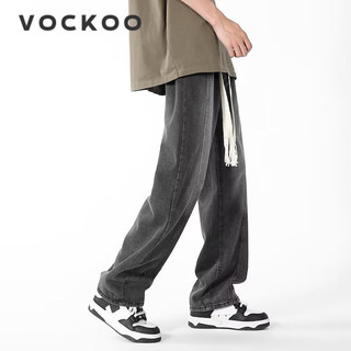 VOCKOO quần jean nam quần_ống_rộng quần dài nam 2024 NEW STYLE MNK24520TJ 23Z240608