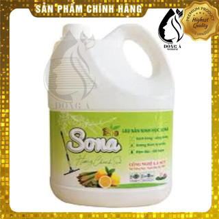 Nước Lau Sàn SoNa 3,6kg Hương Chanh Xả