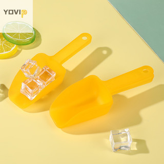 Yovip Nhựa Xẻng Đá Thực Phẩm Kẹo Kem Thìa Món Tráng Miệng Xẻng Cơm Nhà Bếp Mờ Dày Đa Năng Xẻng Đá VN