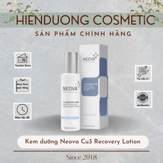  Kem dưỡng Neova Cu3 Recovery Lotion 20ml 50ml 100ml | Phục hồi da cấp ẩm tái tạo da 
