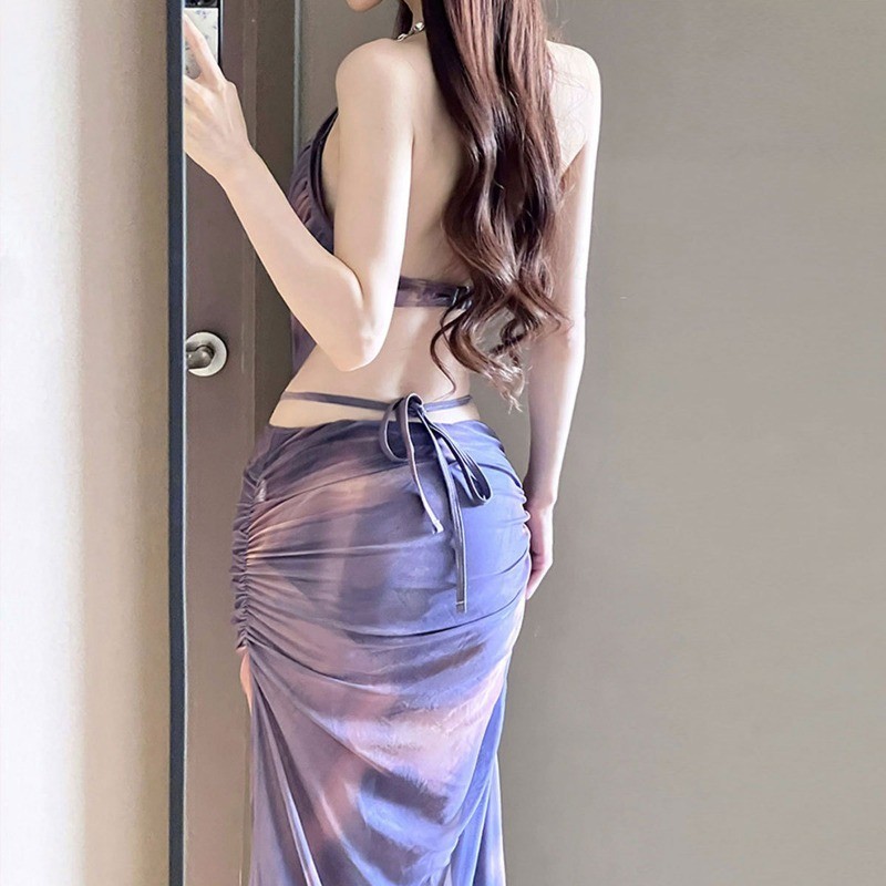 Đồ Bơi Nữ Gợi Cảm Váy Dài Bikini Ba Mảnh Phong Cách Hàn Quốc Thời Trang Đi Biển Kỳ Nghỉ Du Lịch Bộ Bikini | BigBuy360 - bigbuy360.vn