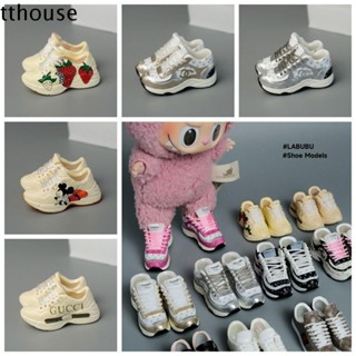 Giày thể thao thời gian TTHOUSE Labubububu, Giày thể thao Mini búp bê Labububububudu thông thường cao cấp / thấp, Giày da búp bê Bố Giày búp bê Vinyl hoạt hình sang trọng cao cấp Phụ kiện búp bê