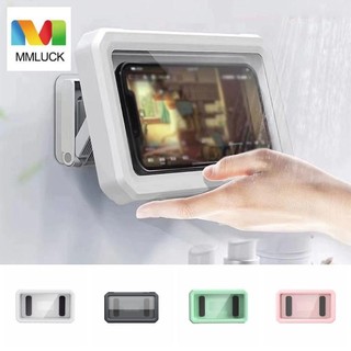 Ốp Điện Thoại Tắm MMLUCK, Giá Đỡ Điện Thoại Xoay Treo Tường, Quà Tặng Không Khoan Chống Thấm Nước Chống Sương Mù Kệ Điện Thoại Di Động Bồn Tắm