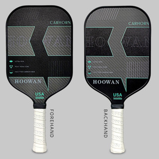 Hoowan CARHORN pickleball paddle USAPA T700 Sợi Carbon 3K 16MM pickleball Vợt Có Túi pickleball mái chèo