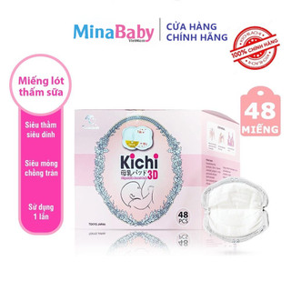 Miếng Lót Thấm Sữa Kichilachi Thấm Sữa Siêu Thấm Hút Chính Hãng