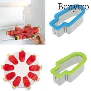 Khuôn cắt dưa hấu cho trẻ em Cookie Máy thái trái cây bằng thép không gỉ