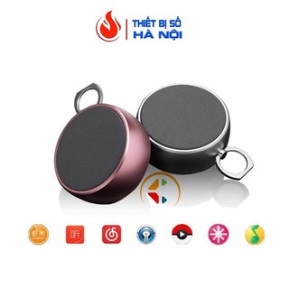Loa bluetooth mini bs02 có móc treo tiện lợi và khe cắm thẻ nhớ, cổng 3.5 -dc3760