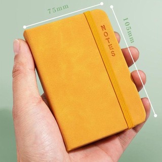Ahmeduib a7 mini notebook, agenda organizer memo diary planner pocket notepad, simple diary notebook word book dày cung cấp văn phòng