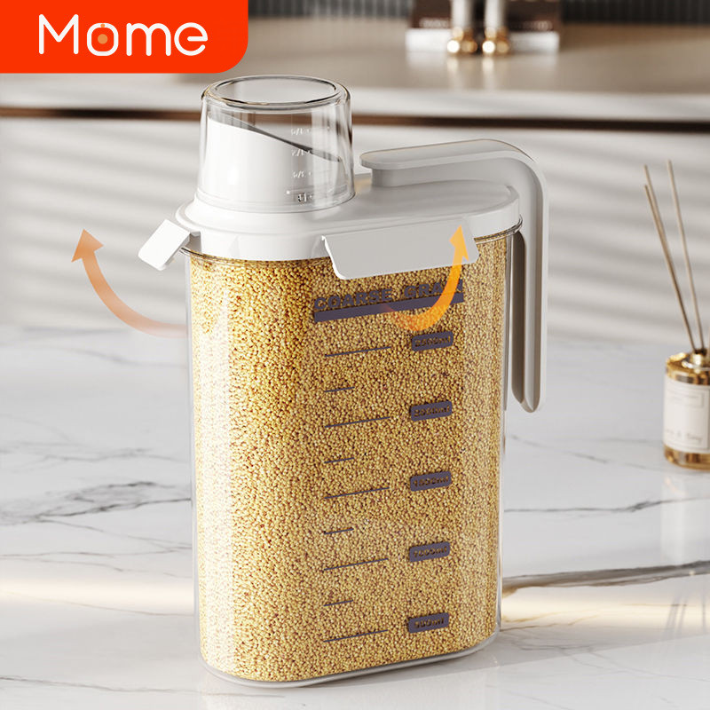 Preferred#[98%Positive Rate]Japanese Style Food Grade Five Grains Storage Jar Household Storage Bean