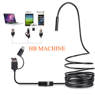 Dây Camera Nội Soi USB Type-C 5.5 mm HD 3 Trong 1 Chất Lượng Cao Dùng Cho Android HB Tools