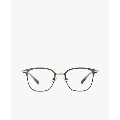 MUJOSH - Gọng kính vuông unisex bản vừa hiện đại_MJ101FK048-GUC2