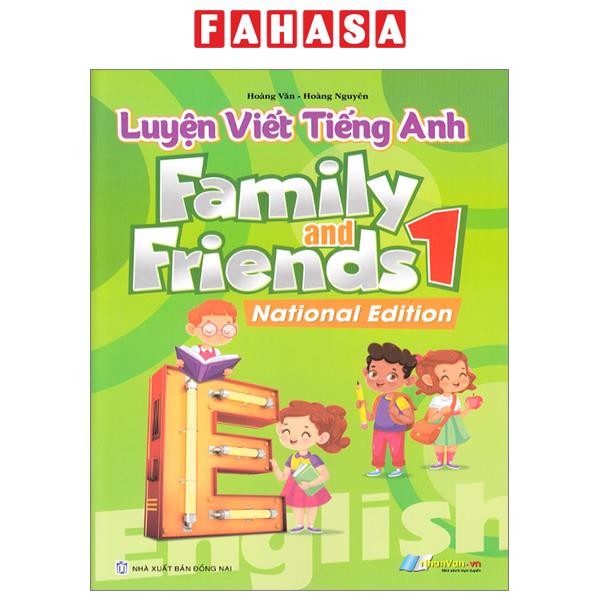 Sách Luyện Viết Tiếng Anh - Family And Friends 1 - National Edition