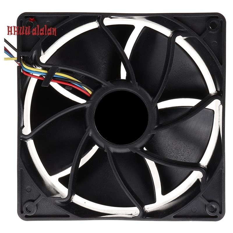 6500rpm 12V / 1.85A Máy Tính CPU Quạt Làm Mát Đầu Nối 4 Chân Điều Khiển Nhiệt Độ Điều Khiển Nhiệt Độ Cho Antminer Bitmain S7 S9 Đen