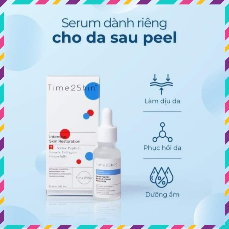 Serum Time2Skin Phục Hồi Làn Da Dung tích 20ml - HTHshop102