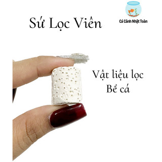 Sứ lọc viên vật liệu lọc cho bể cá cảnh