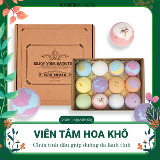 Viên sủi bồn tắm giúp dưỡng da cơ thể thư giãn, chứa nhiều tinh dầu thiên nhiên tạo bọt tạo màu