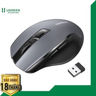 Chuột không dây 2.4g ugreen 90545 silent click 4000 dpi chính hãng cao cấp