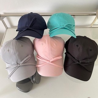 Nơ Ngọt Ngào Nhanh Khô Mũ Bóng Chày Nữ Mùa Hè Ngoài Trời Hồng Trắng Học Sinh Mũ Chống Nắng Mũ Thường Ngày