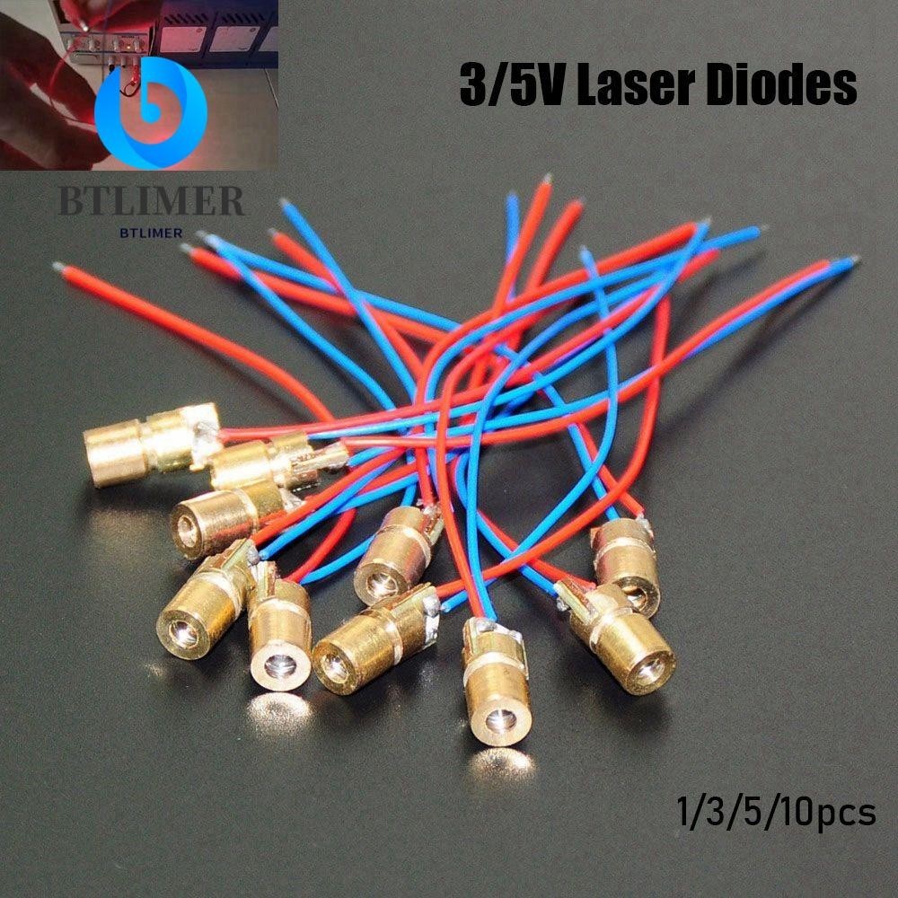 Btlimer 1 / 3 / 5 / 10 điốt Laser Chất Lượng Cao Red Sight 5 triệu watt Dot Diode Module