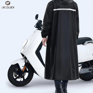 Áo mưa dài Enlee, áo poncho toàn thân chống mưa đơn, áo mưa phản quang một mảnh dày