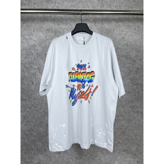 GCSE BALENCIAGA Correct Version Cartoon Printed Short Sleeve Japanese Retro LooseTT-shirt Men and Women Couple Simple Short Sleeve