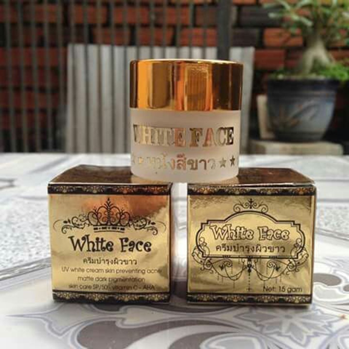 Kem Dưỡng Trắng Da Mặt White Face Thái Lan.