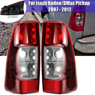 2 Chiếc Đèn Hậu Ô Tô Không Bóng Đèn Cho Rodeo DMax Pickup 2007-2012