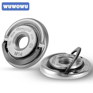 Đai ốc mài nhanh, Đai ốc tự khóa M14 Máy mài góc ren Khóa đai ốc, Phát hành nhanh Tấm ép kẹp mặt bích Đai ốc giải phóng đai ốc