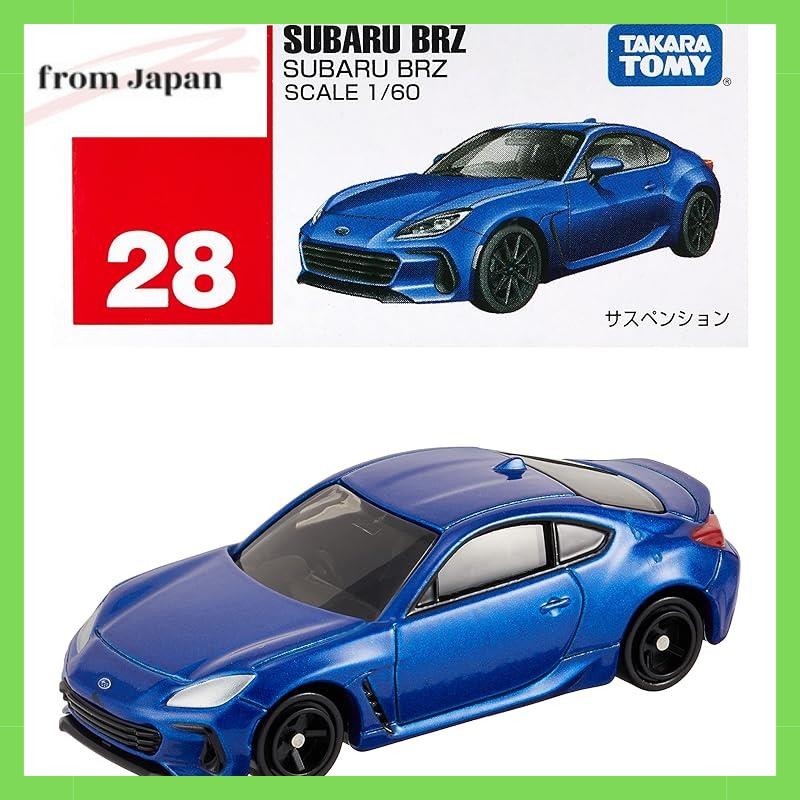 TAKARA TOMY "TOMICA No.28 SUBARU BRZ Box" Minicar Car Toy 3 years old and up Boxed Toy Safety Standa